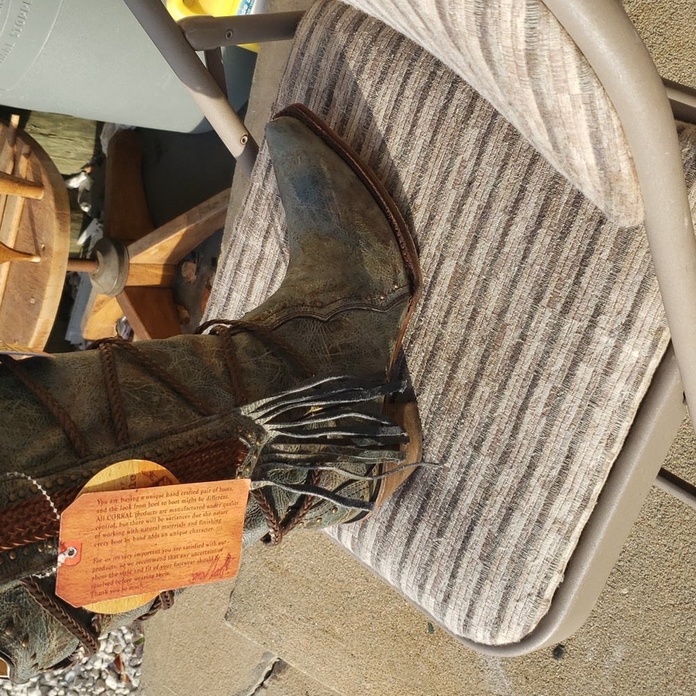 Corral A3147 Ladies Cowboy boots - Picture 3 of 8